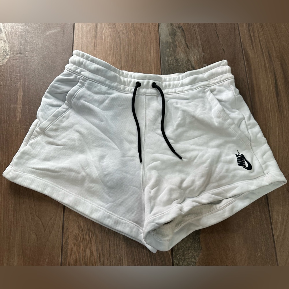 High waisted Nike shorts